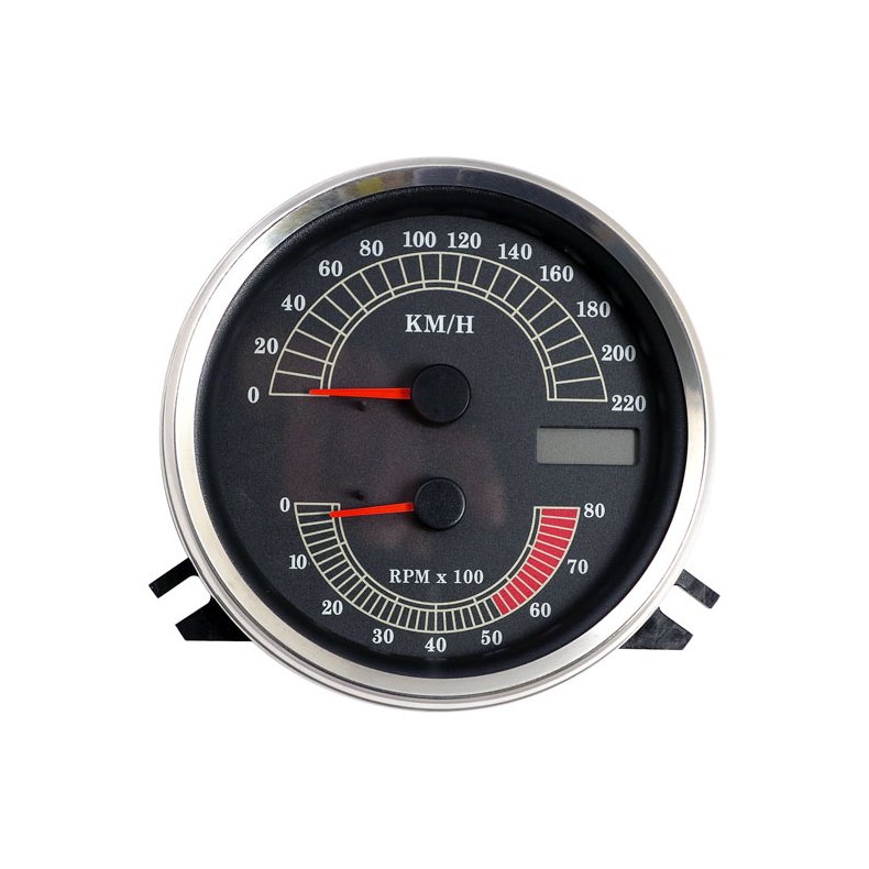 SPEEDO/TACHOMETER, KMH. 'L' FACE