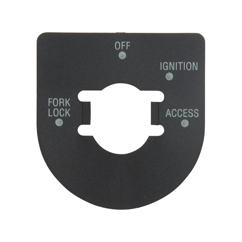 IGNITION SWITCH DECAL. 03-13 FLT/Touring 