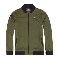 Roeg Frits track jacket army green 