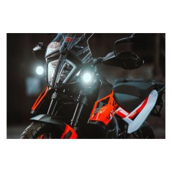 Kellermann, Dayron Classic PL, black. With turn signal