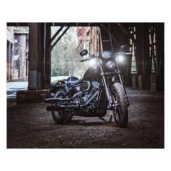 Kellermann, Dayron Classic WL, black. No turn signal