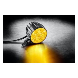 Kellermann, Dayron Innovation PL, black. With turn signal Cold white position front light