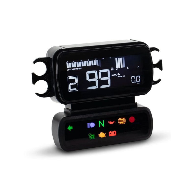 KOSO, D2 MULTIFUNCTIONAL SPEEDOMETER / TACHOMETER  6-11 Dyna FXDB Street Bob (non CAN-bus models)