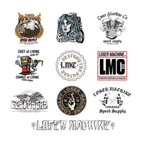 LOSER MACHINE LMC STICKERS PACK X