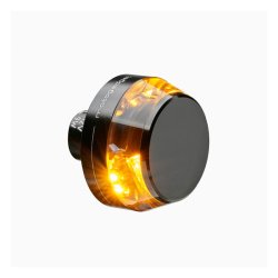 Motogadget, mo.blaze disc Dark LED turn signal. Black, 