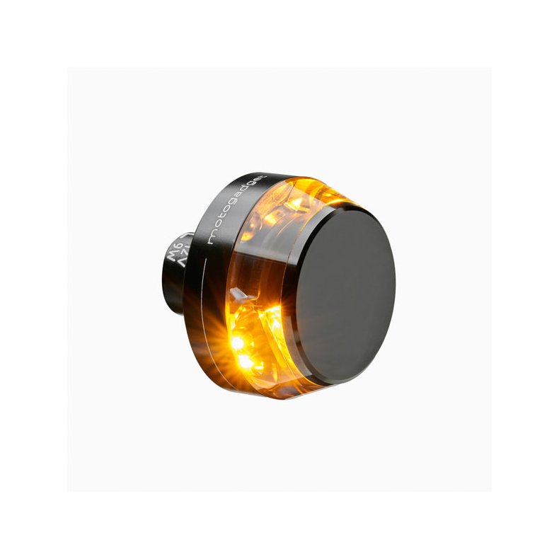 Motogadget, mo.blaze disc Dark LED turn signal. Black, 