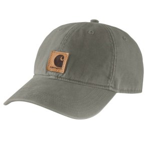 CARHARTT ODESSA CANVAS CAP CARHARTT OLIVE
