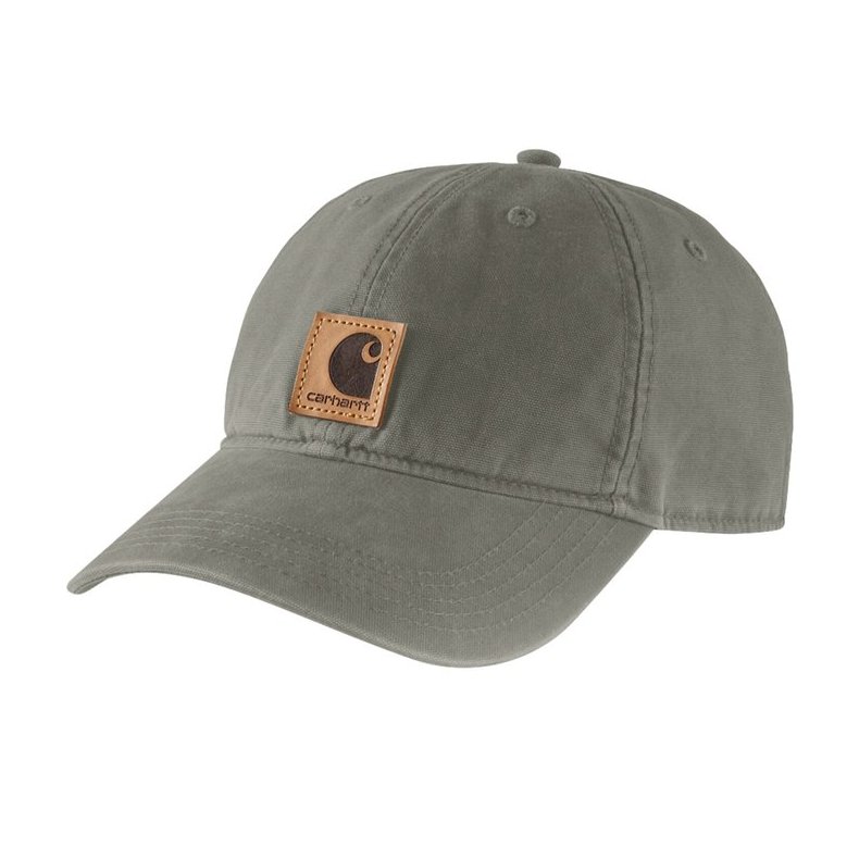 CARHARTT ODESSA CANVAS CAP CARHARTT OLIVE