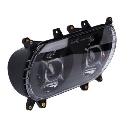 Bright, RG dual LED headlamp unit assembly. ECE &amp; DOT approved. 15-24 FLTR Road Glides
