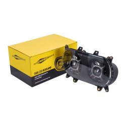 Bright, RG dual LED headlamp unit assembly. ECE &amp; DOT approved. 15-24 FLTR Road Glides