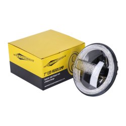 Bright, 7" shaker LED headlamp unit