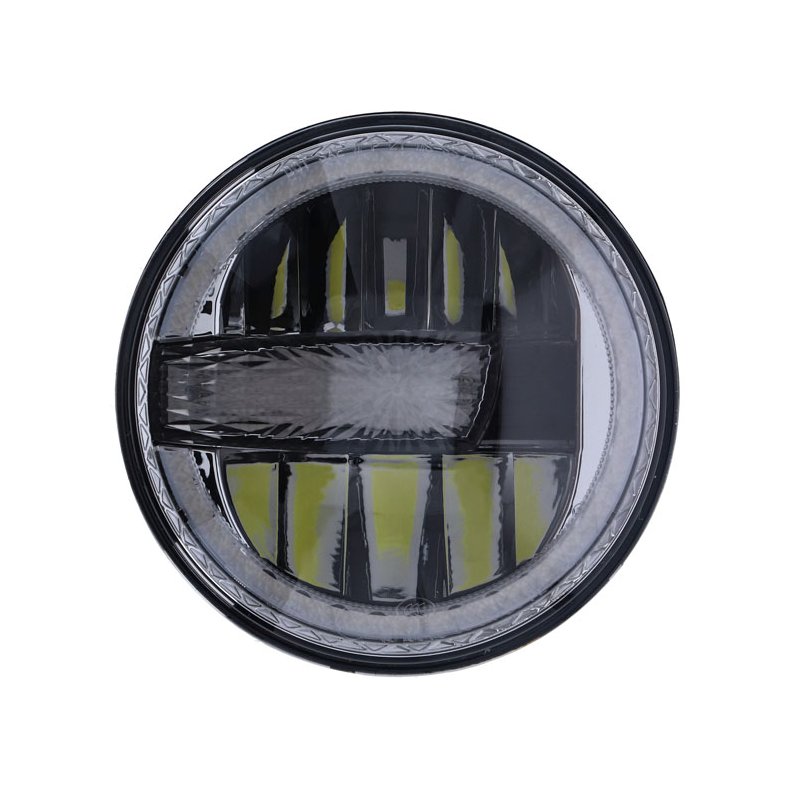 Bright, 7" shaker LED headlamp unit