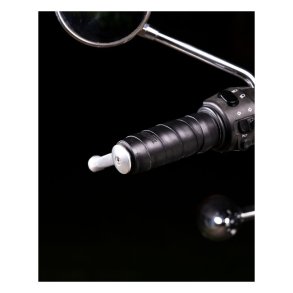 Trip Machine, leather handlebar grip wraps