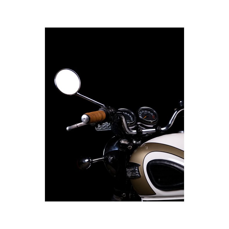 Trip Machine, leather handlebar grip wraps