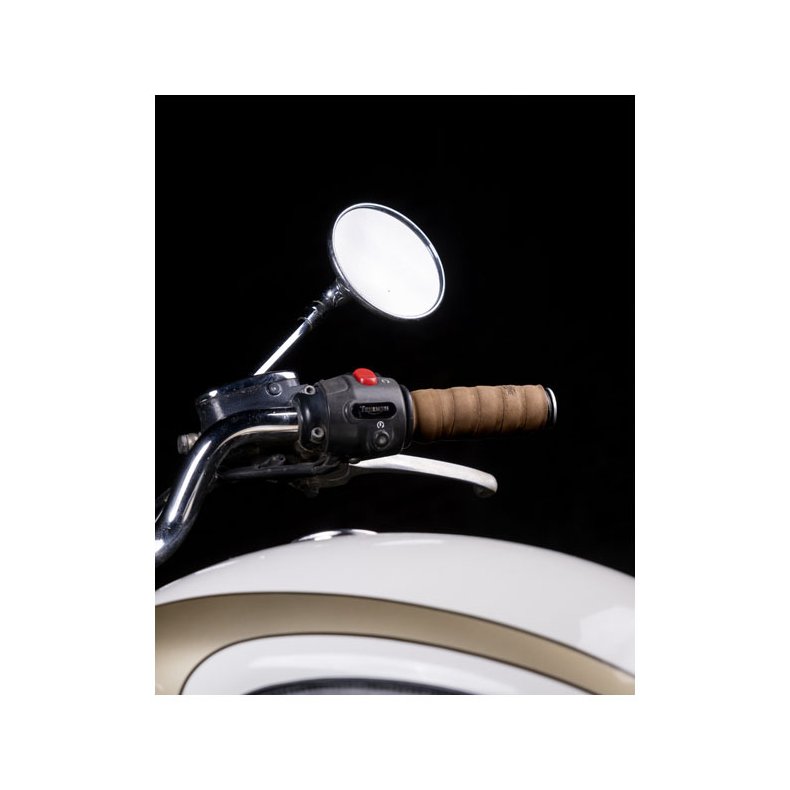 Trip Machine, leather handlebar grip wraps