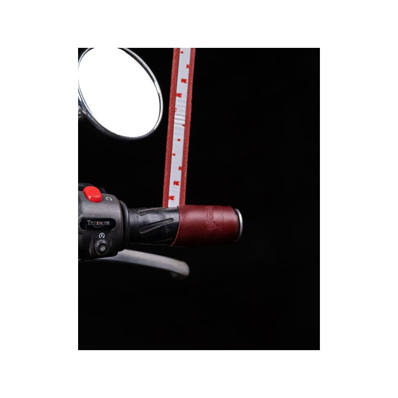Trip Machine, leather handlebar grip wraps