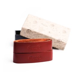 Trip Machine, leather handlebar grip wraps