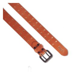 Trip Machine Belt Double pin vintage tan