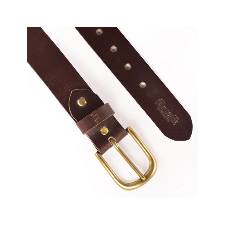 Trip Machine Classic belt tobacco brown