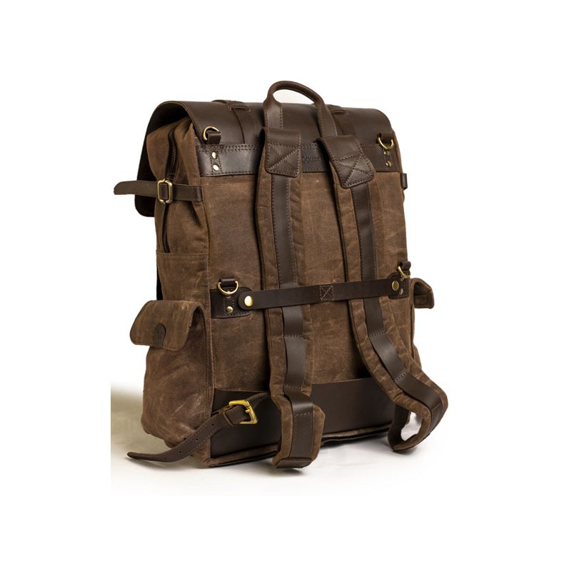 TRIP MACHINE RAMBLER BACKPACK , BRUN ELLER SORT