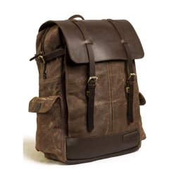 TRIP MACHINE RAMBLER BACKPACK , BRUN ELLER SORT
