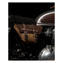 Trip Machine, Wingman side panel bag set. Tobacco brown 18-24 Royal Enfield 650 Twin; Universal