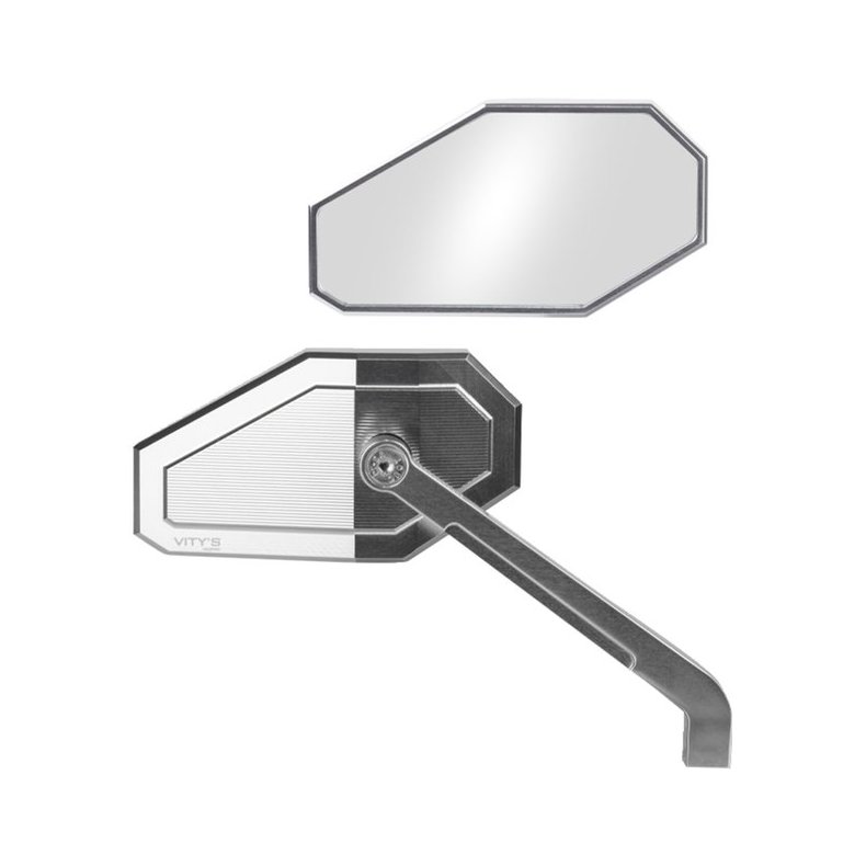 Vity's Design, 'Massive' Mirror. Silver. 