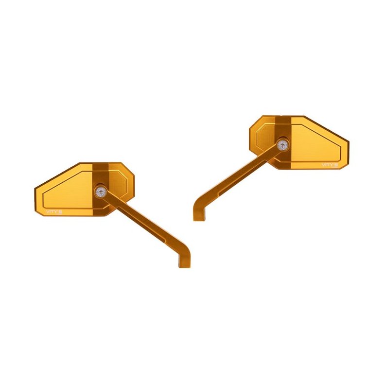 Vity's Design, 'Massive' Mirror. gold