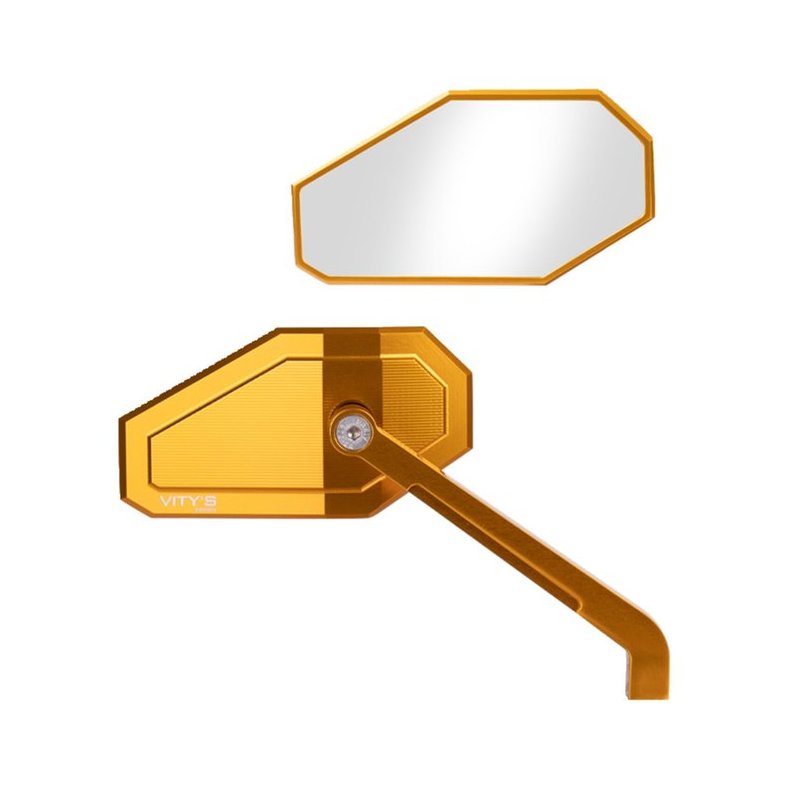 Vity's Design, 'Massive' Mirror. gold