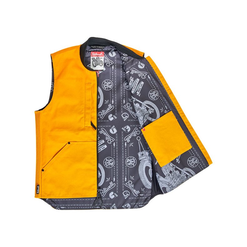 Biltwell 4 Speed vest gold 