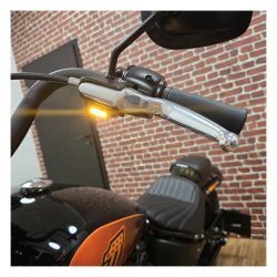 Kellermann, 'Dash M' turn signal. LED. 18-24 Softail