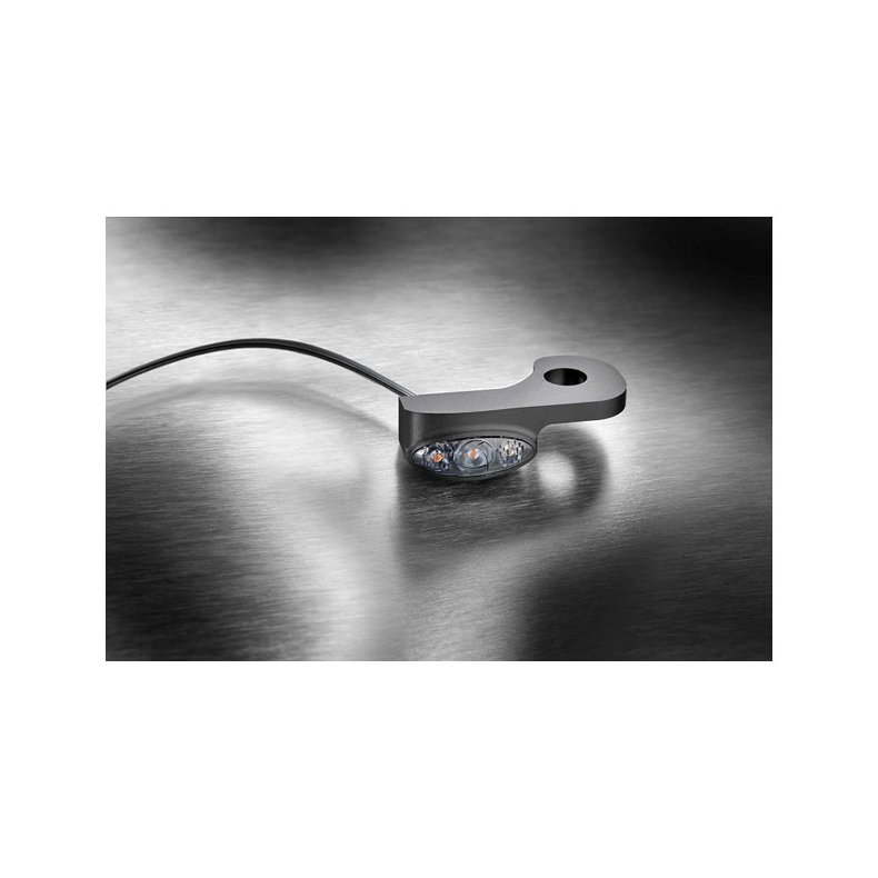 Kellermann, 'Dash M' turn signal. LED. 18-24 Softail