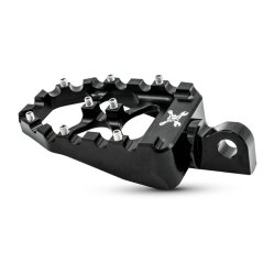 Burly, MX Evolution foot pegs. Black - All H-D with traditional male mount.
