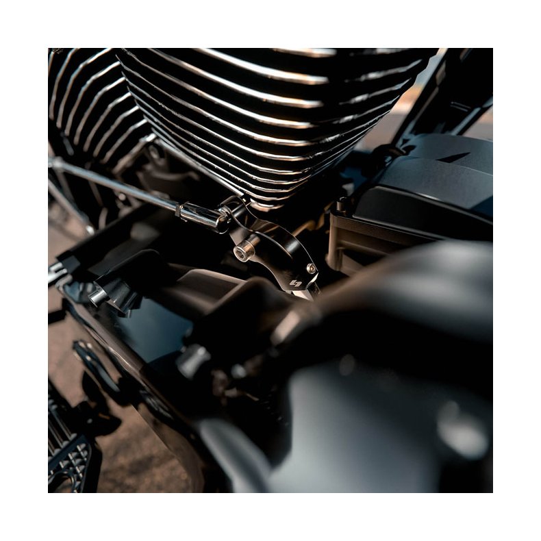 Gear arm forlnger. Kraus, M8 EZ-Shift ratio adapter. 18-25 Softail; 17-25 FLT/Touring