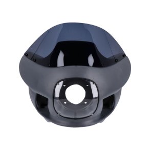 Dyna fairing cowl kit Unpainted fiberglass upper fairing cowl with tinted windscreen. 