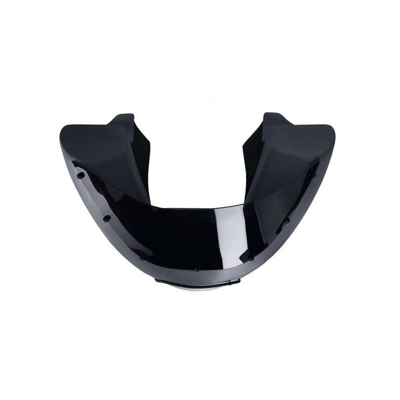 Dyna fairing cowl kit Unpainted fiberglass upper fairing cowl with tinted windscreen. 