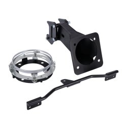 Dyna fairing cowl kit Unpainted fiberglass upper fairing cowl with tinted windscreen. 