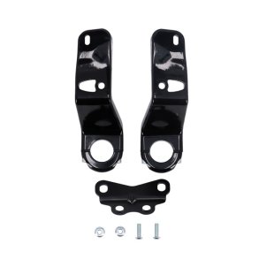 MCS, fairing support kit M8 Low Rider ST Gloss black painted steel. 