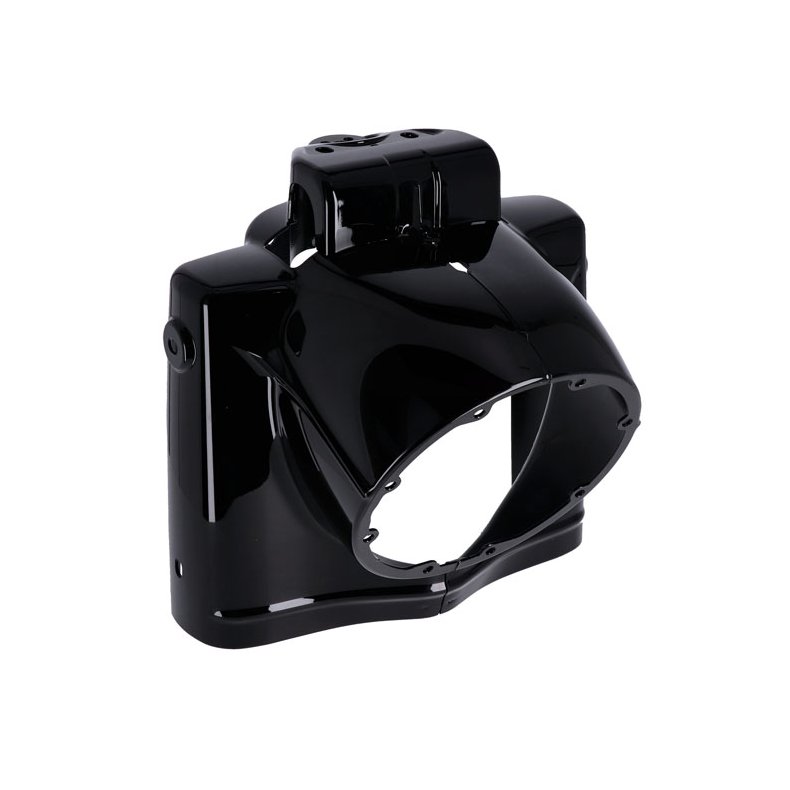 Road King headlamp nacelle cover. 