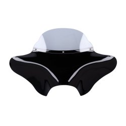 Outer batwing fairing kit fork mounted Unpainted gloss black