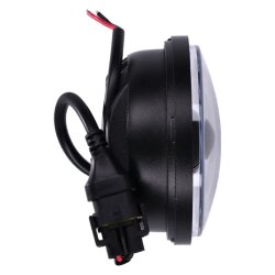 Bright LED spotlamp unit set. 2 stk. Black ECE &amp; DOT approved