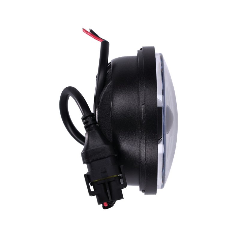 Bright LED spotlamp unit set. 2 stk. Black ECE &amp; DOT approved
