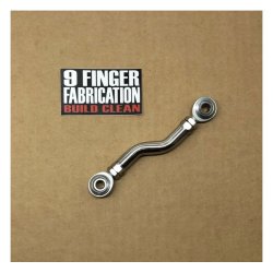9Finger Fabrication, M8 mid-control brake linkage. 