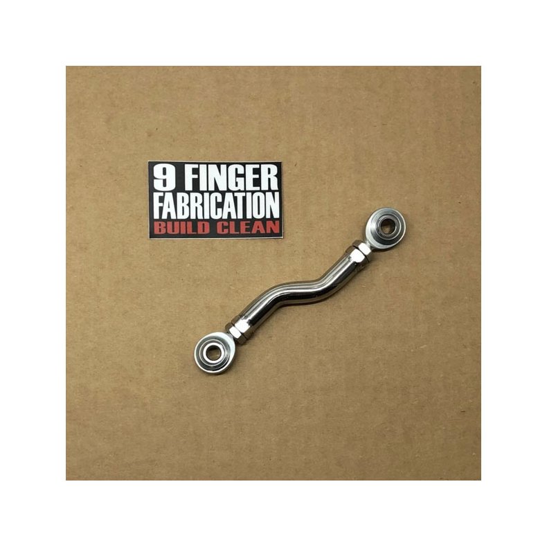 9Finger Fabrication, M8 mid-control brake linkage. 