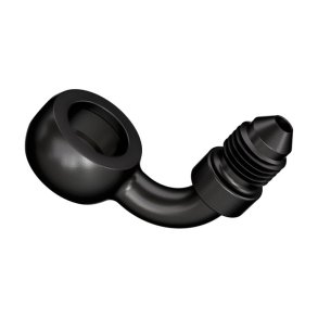 Goodridge 90� banjo adapter for use with M12 bolt
