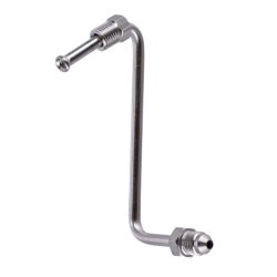 Goodridge, 90 &amp; 125 angle, 'S-bend' adapter fitting. SS