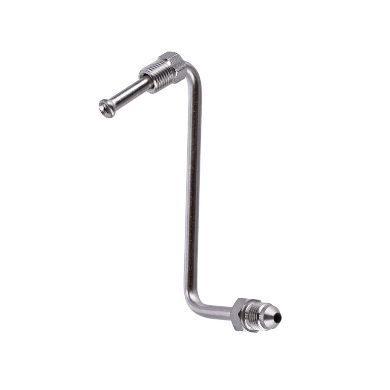 Goodridge, 90 &amp; 125 angle, 'S-bend' adapter fitting. SS