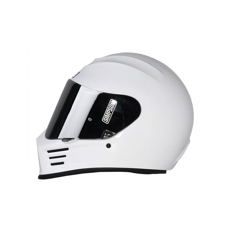 Simpson Speed helmet white.