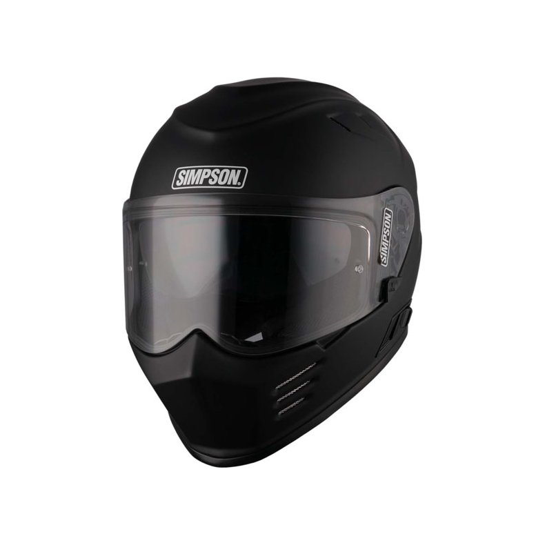 Simpson Venom helmet matt black