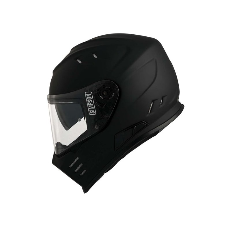 Simpson Venom helmet matt black